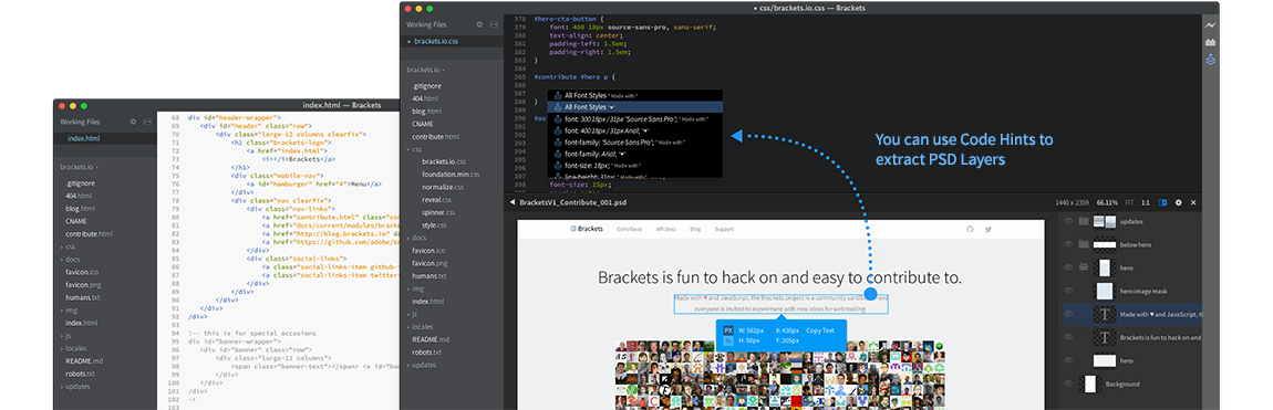 brackets text editor download